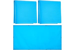 Hortsun Fluorescent Light Covers 4ft Magnetic, Pack of 2