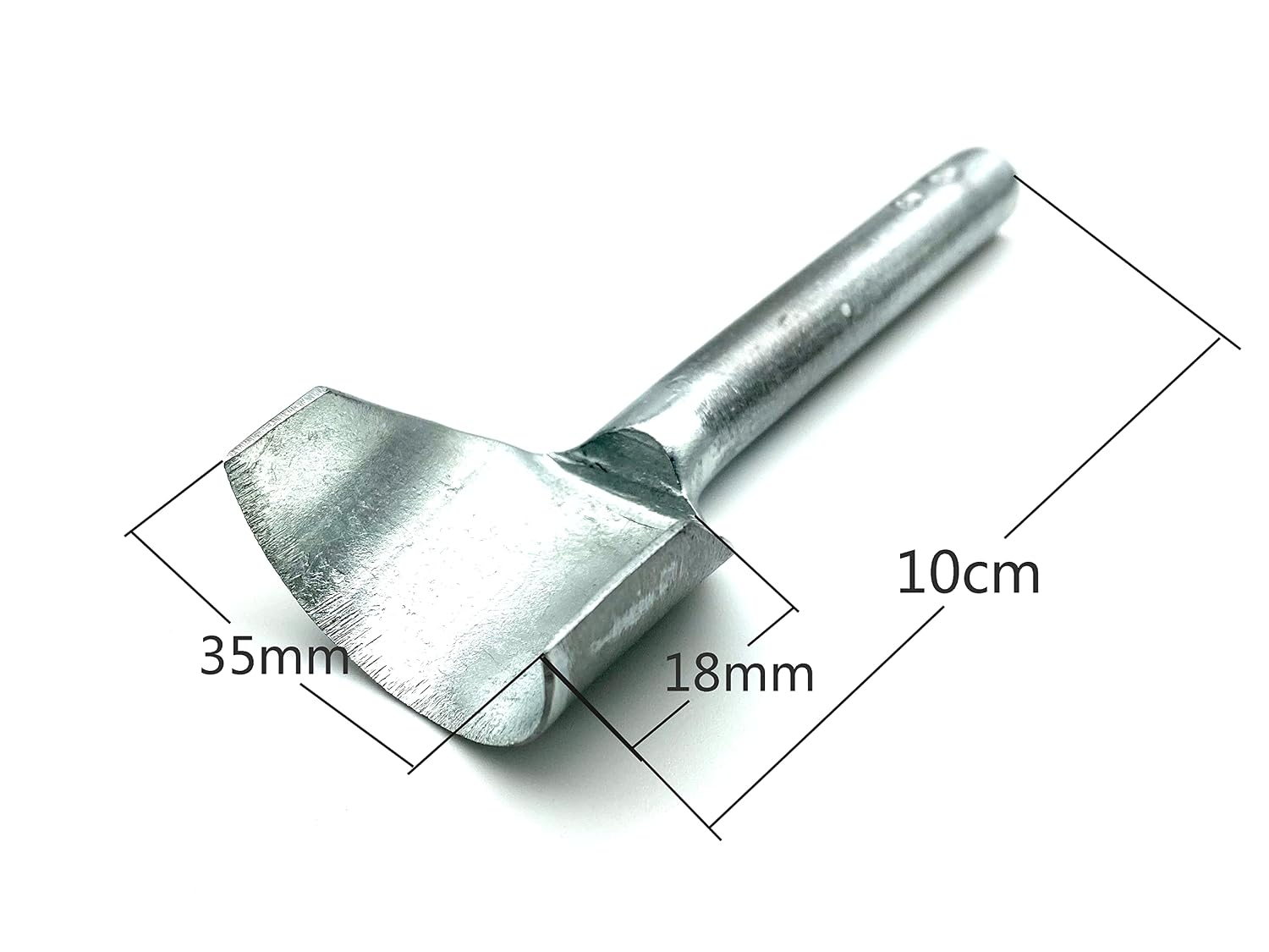 Arch Curve end Leather Edge Corner Cutter Punch Tools for Cut Leather Rubber Paper Fabric Soft Material 1 3/8 Inch / 35mm S337