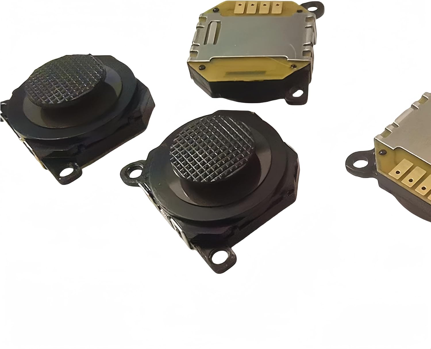 Replacement Parts Analog 3D Button Thumbstick Stick Joystick Rocker with Cap for PSP 1000 1001 -Black ，PSP 2-Axis Analog Thumb Joystick 2PCS