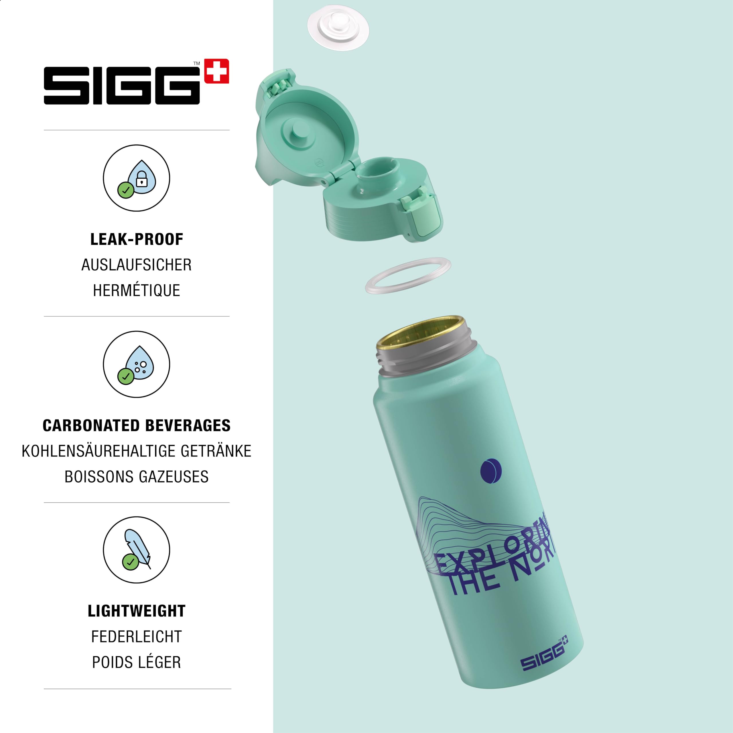 SIGG - Aluminium Water Bottle, WMB Pathfinder Batman, Climate - View #8