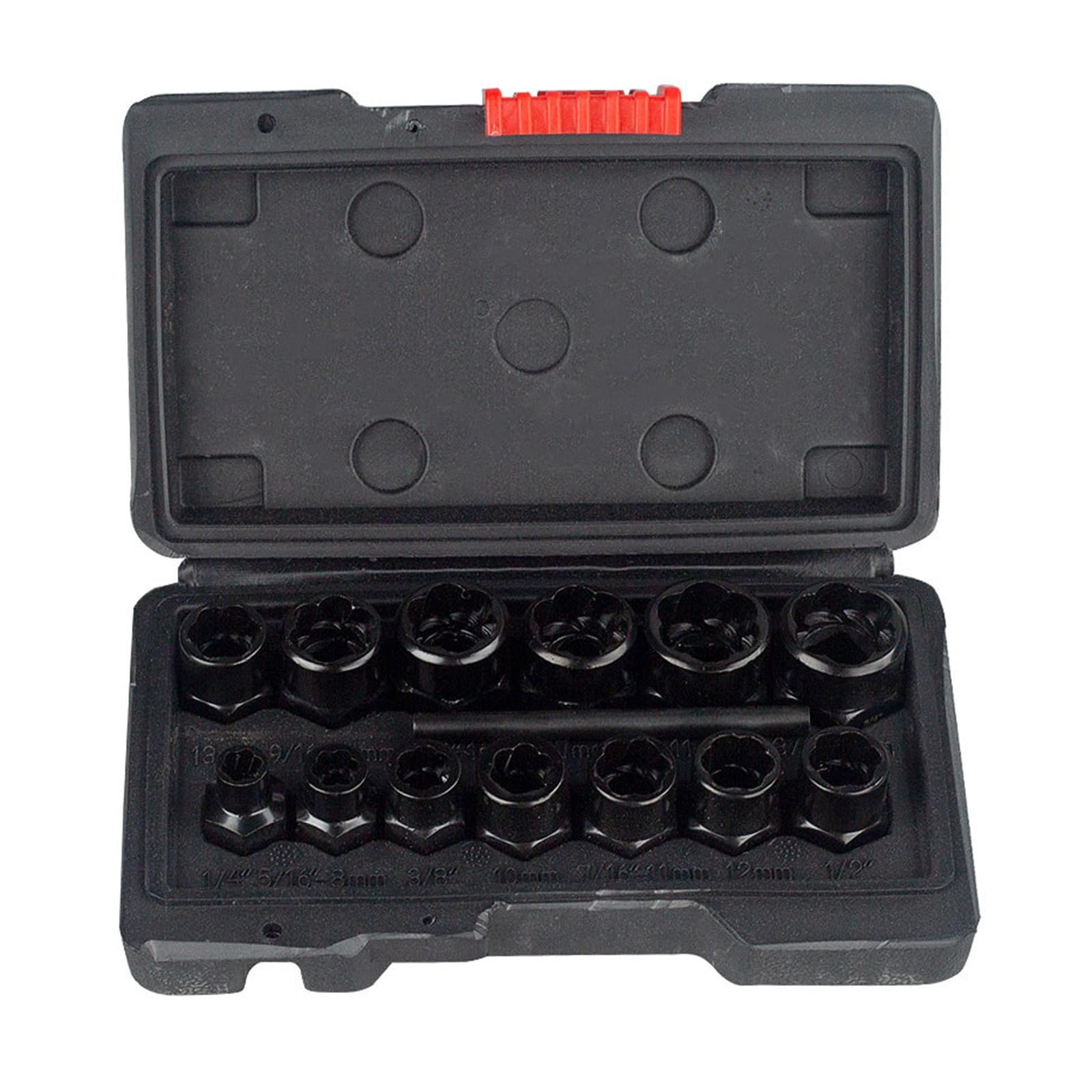 Tsophreniq Essential 14Pcs Screws Bolts Nut Removal Toolkit Socket Wrench Set For Vehicle Maintenance And Machinery Repairs Bolts Removal