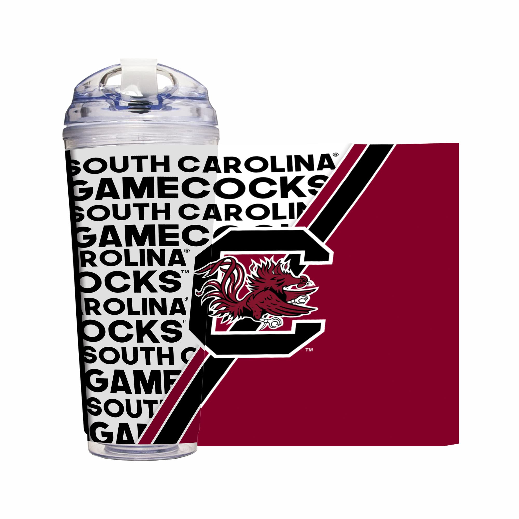 Gobelet South Carolina Gamecocks grand format pour s'hydrater durant le sport et le travail