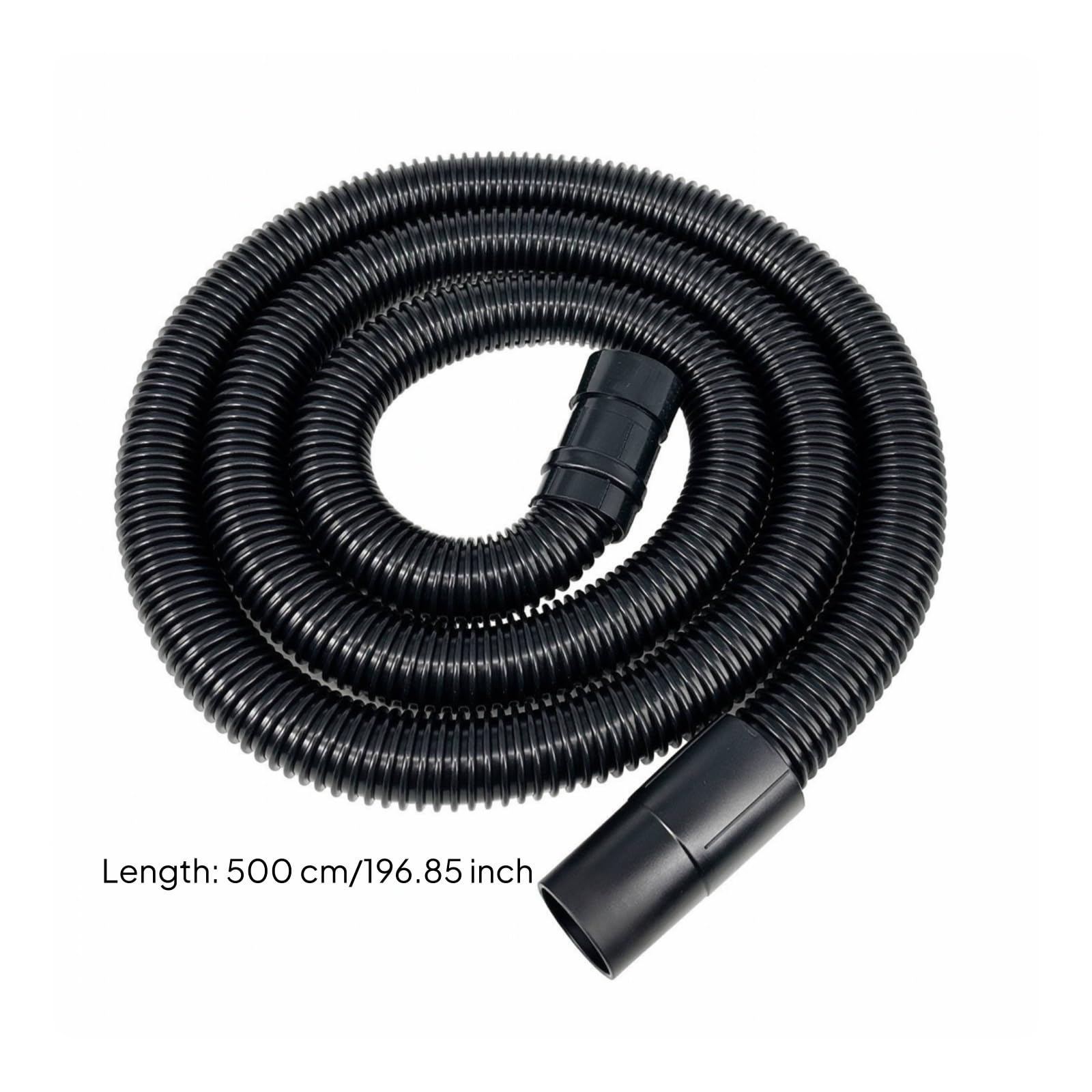 Amagogo Tubo Aspiratore Telescopico Flessibile con Ugello Piatto per Aspirapolvere con Connettori Stampati E Adattatore per Pulizia Domestica Industriale, 5M