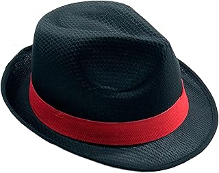 SILABA TONICA Sombreros para Fiestas - Pack de 10 Sombreros para Peñas - Sombreros de Colores para Hombre y Mujer - Elige el Color de la Cinta del Gorro