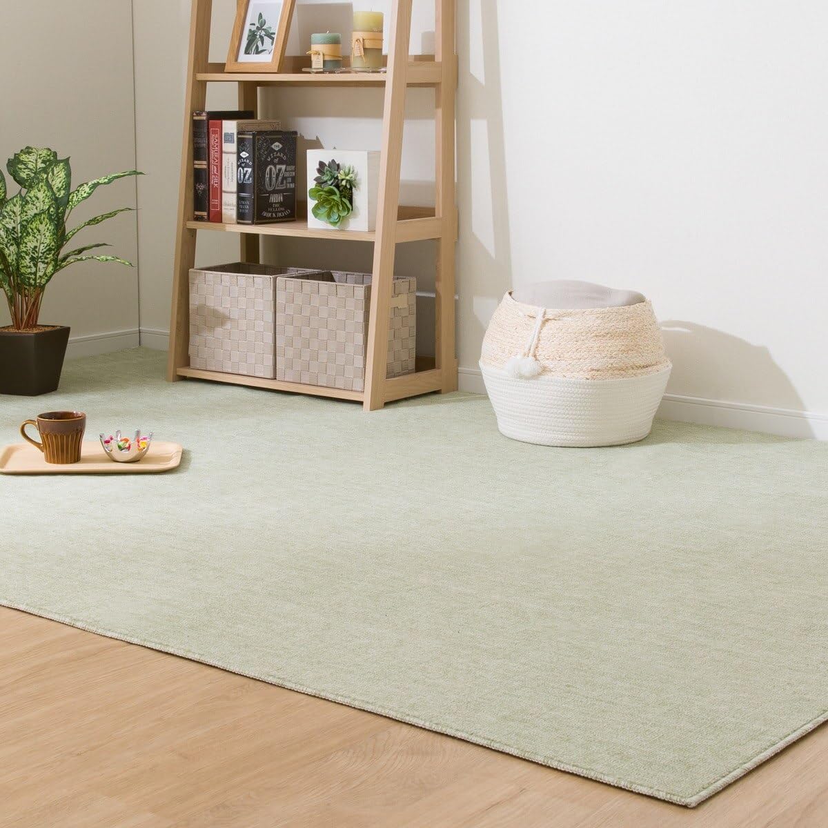 Amazon.co.jp: ニトリ ほこりがとれやすい 折りたたみ カーペット 3帖 