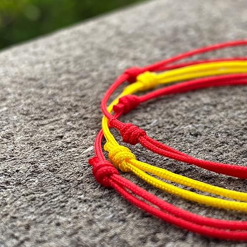 Miniatura 4 de Pulsera de cordón de la bandera del mundo de fútbol para hombre o mujer - Bandera de países Pulsera bandera Pais Copa Mundial Futbol Hombre Mujer -