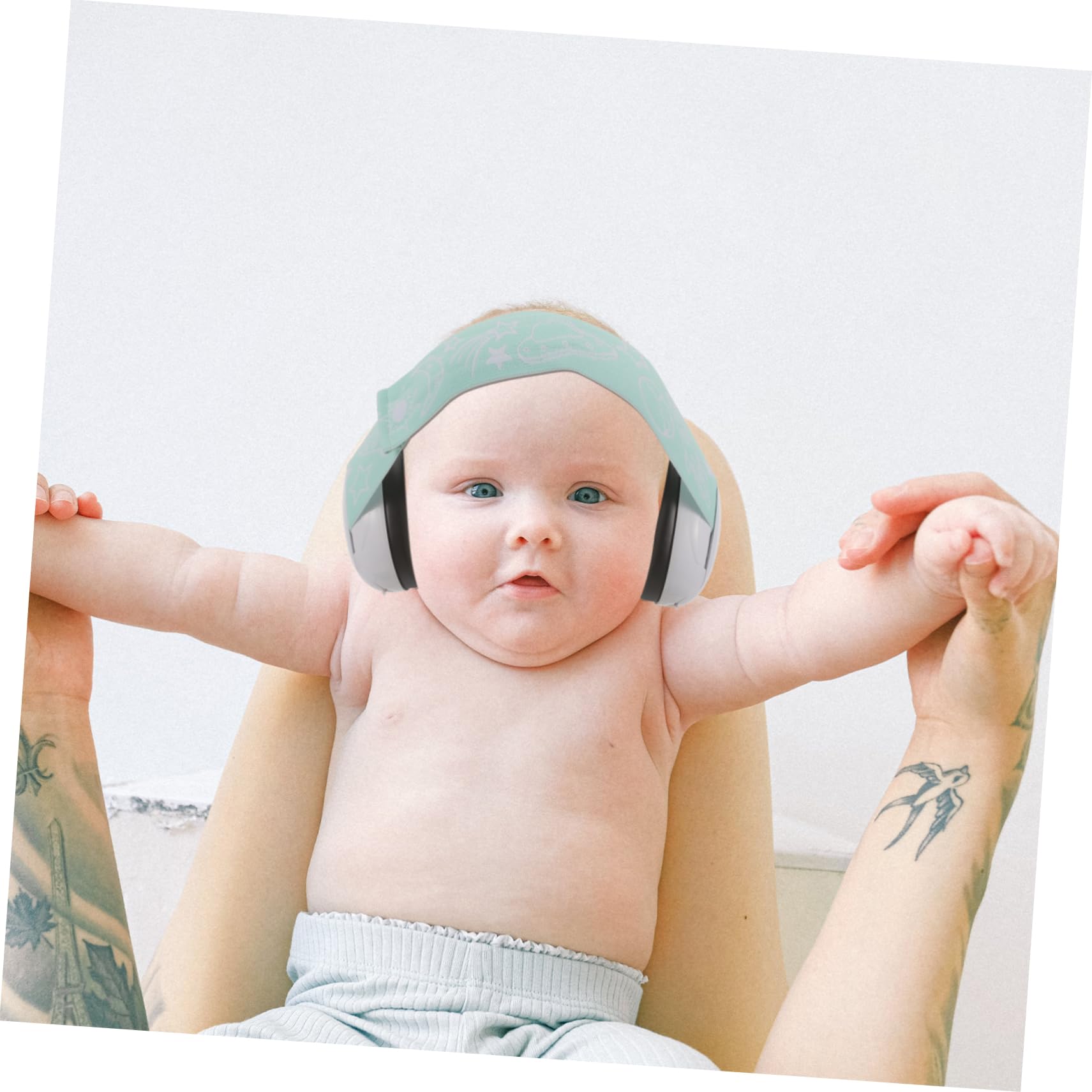 BESTonZON 2st Schalldichte Ohrenschützer Für Babys Babyartikel Ohrenschützer Geräusche Over-ear-kopfhörer Schützend Ohrhörer Mit Geräuschunterdrückung Kinderkopfhörer Abs