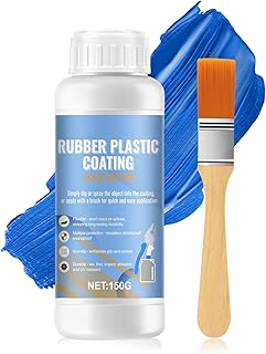 WANJAO Tool Dip Rubber Coating, Plastic Dip Matte Liquid Rubber dip Flexible Peelable Protective Tool Handle dip Coating w...