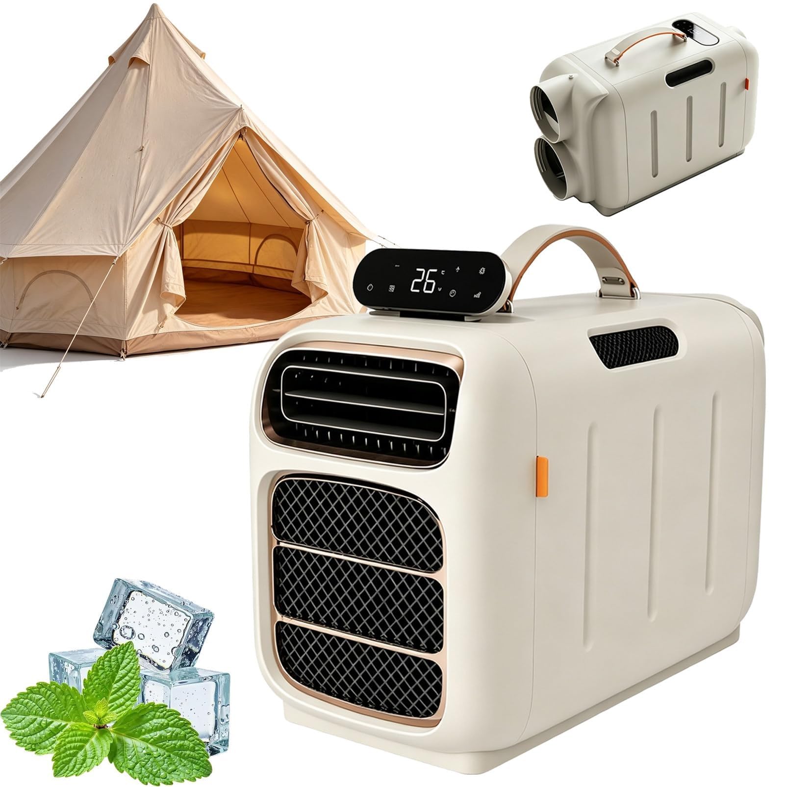 Portable Air Conditioner with Dehumidifier, 4800BTU Mini AC Unit