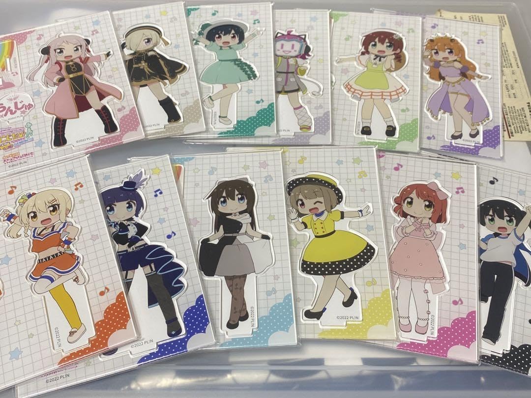 アクリルスタンド にじたび　12人セット　※優木せつ菜以外のメンバー Amazon.co.jp: アクリルスタンド にじたび 12人セット 優木せつ