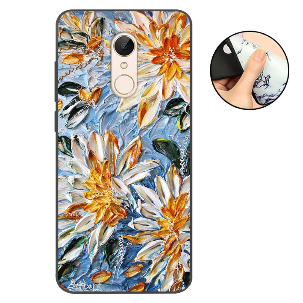 YYSJK For Black Case For Xiaomi Redmi 5 Case Redmi 5 Plus Case Cover Silicon Funda Soft Tpu Phone For Redmi 5 /5Plus Back Cover,YHJ,5.99in Redmi 5 Plus