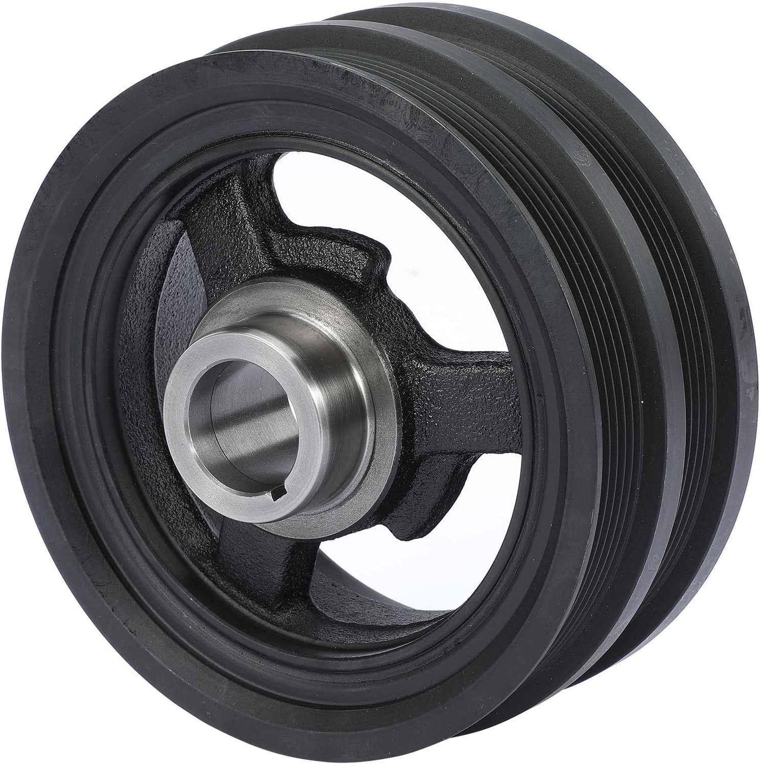 A-Premium Engine Harmonic Balancer Crankshaft Pulley Compatible with Ford F-150 F150 Mustang 2011 2012 2013 2014, DOHC V8 5.0L, Replace# CR3Z6312A, BR3Z6312A