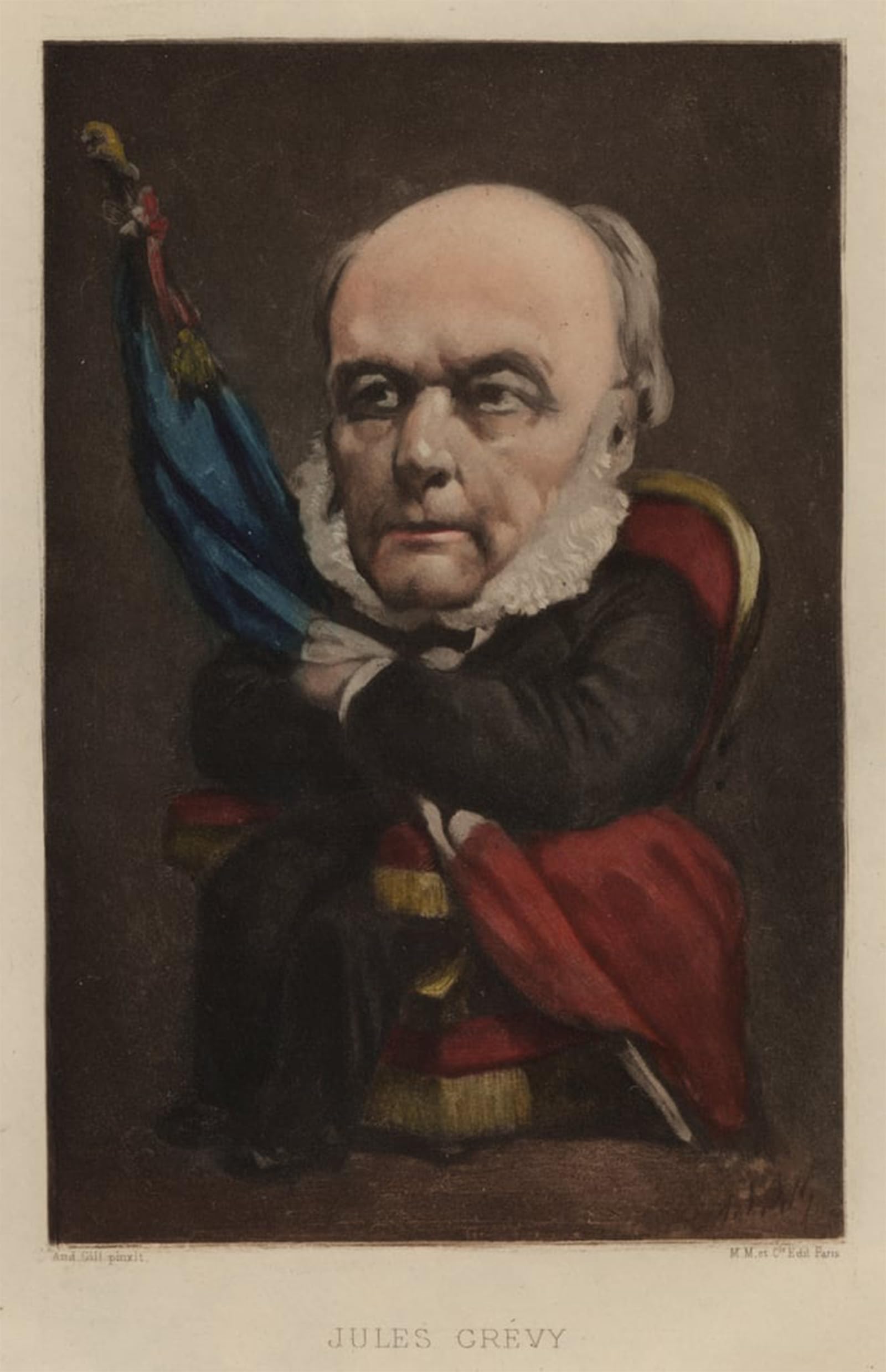Tableaux Imprimer Jules Grévy André Gill Décoration Maison
