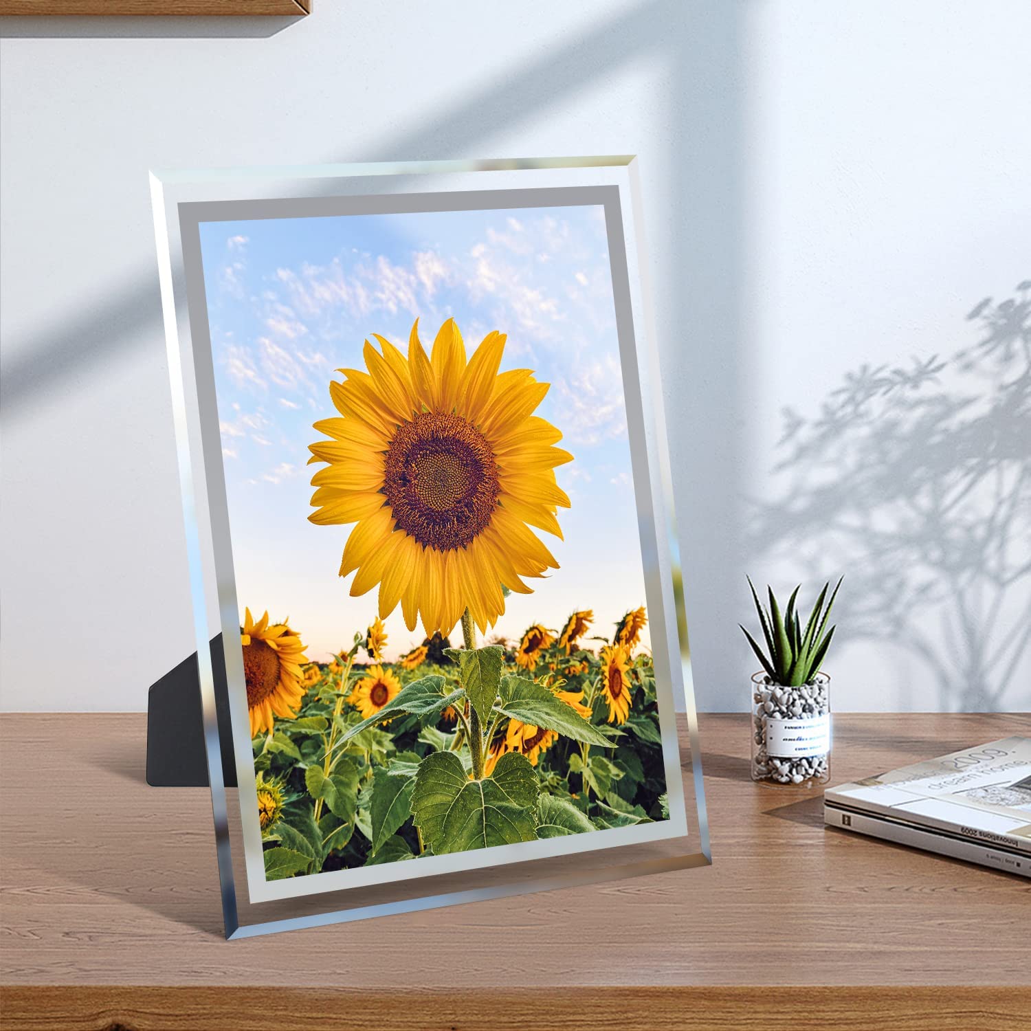 Cornici Foto A4 Con Passepartout - 3 Pack Nero Per Parete O Tavolo, Idee Regalo - Foto 13