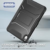 Vista 5 de Funda Soke para iPad (A16) de 11ª Generación de 11 pulgadas 2025, iPad de 10ª Generación de 10.9 pulgadas 2022, con protector de pantalla Azul