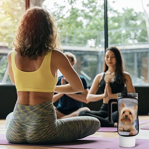 Miniatura 7 de Cutest Yorkies - Bolsa ajustable para botella de agua con bolsillo para botella de agua, accesorios para mujeres y hombres, gimnasio, deporte,