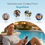 ULTRALOQ Bolt NFC Smart Lock, Works with Apple HomeKit and Home Key, WiFi Keyless Entry Door Lock, Voice Control with Siri, Alexa, Smart WiFi Deadbolt, App Control, BHMA Certified, Double Battery LIfe