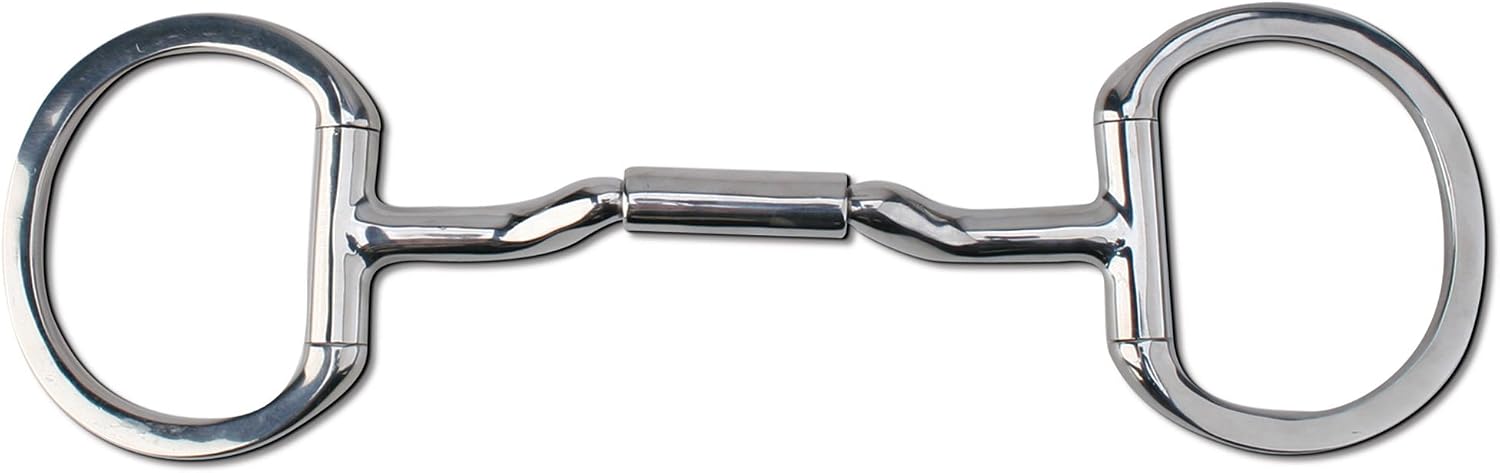 Myler Eggbutt Without Hooks with 14mm Forward Tilted Port MB36-14mm, 5"