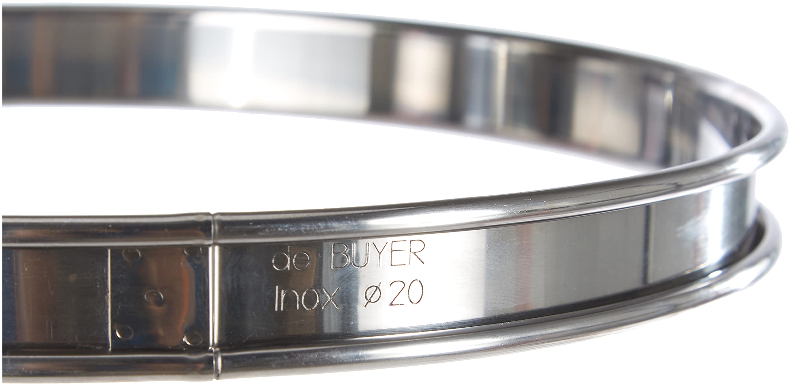 Cercle à Tarte Inox De Buyer 16cm - Parfait Pour Tartes Et Quiches Maison