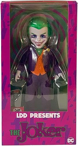 Miniatura 2 de Mezco Living Dead Dolls DC The Joker muñeca de 10.0 in