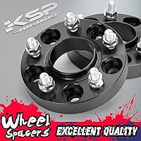 Vista 7 de KSP - Espaciador de rueda de brújula de 5 x 4.5 pulgadas, espaciadores de neumáticos de 1 pulgada compatibles con Je/ep Patriot Ford Fusion Escape 5