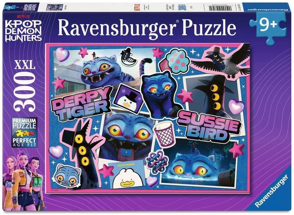 Ravensburger - Derpy and Sussie - 300 Piece XXL Jigsaw Puzzle - Fun Cartoon Characters in a Bright, Playful Scene - Larger Pieces for Confident Builders - Screen‑Free Fun - Children Age 9+