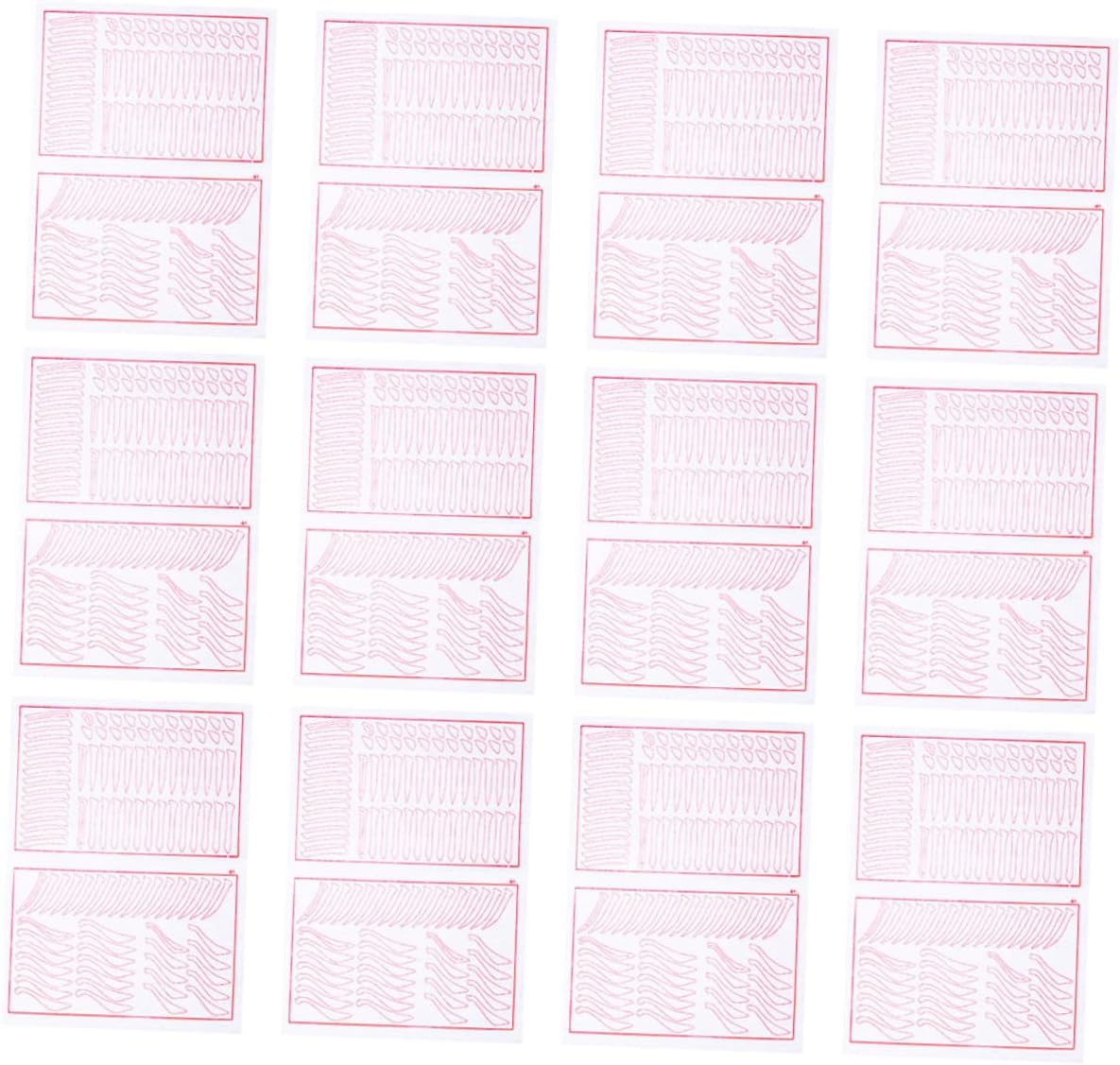 TEHAUX 30pcs Chinese Calligraphy Xuan Paper for Beginners Tracing Practice Paper for Handwriting Skills Development for Teens and Adults