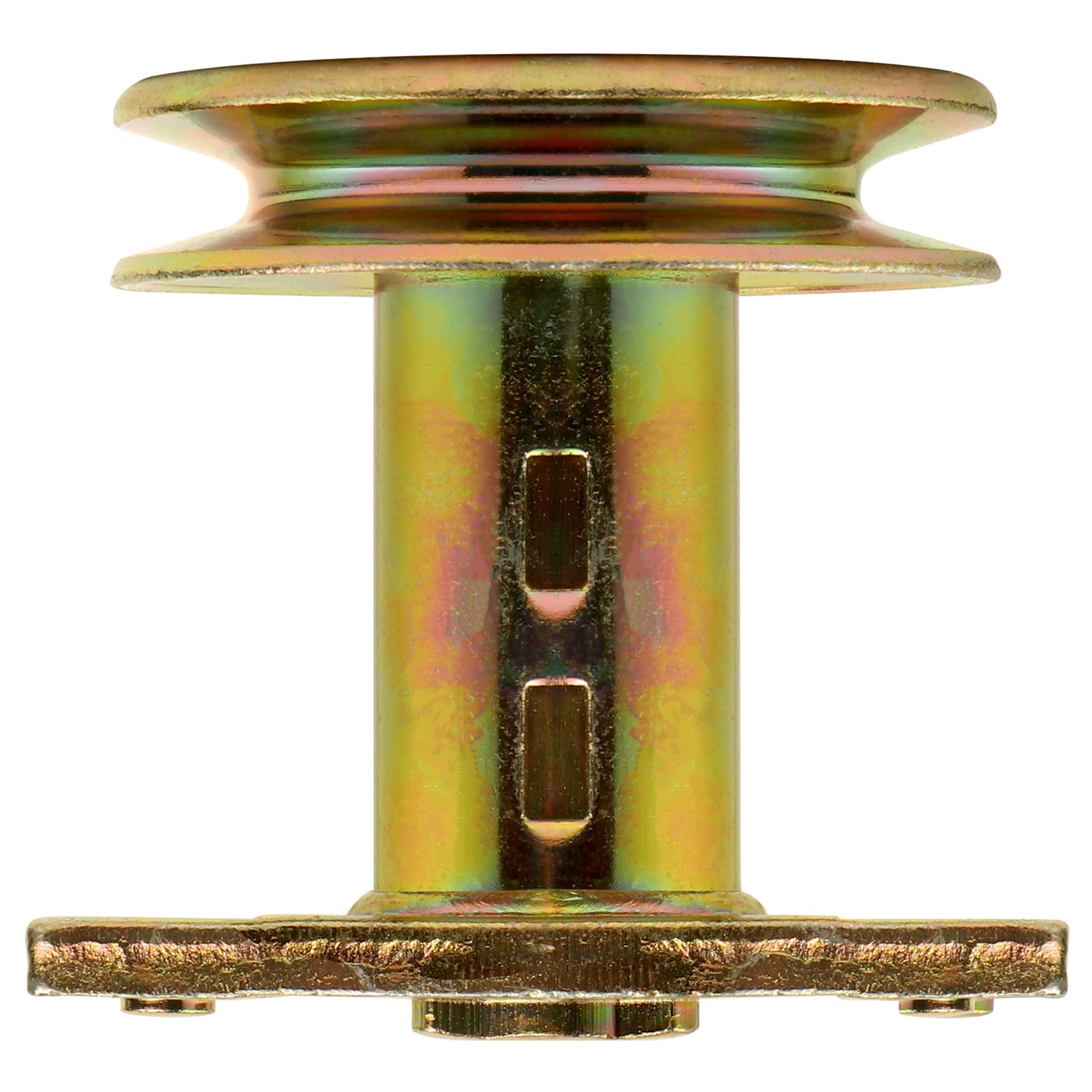 Adaptador de cuchilla para cortacésped con polea, adaptador de polea de accionamiento de 25 mm de repuesto para 687-02528, compatible con MTD Yard-Man Troy-Bilt TB230 240 260 280, etc