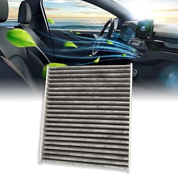 CP157 CF12157 Carbon Replacement for Cabin Air Filter includes Activated Carbon, Fresh Breeze Cabin Air Filter Replacement for Car Passenger Compartment w/Arm and Hammer Baking Soda