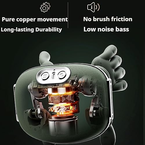 Miniatura 6 de Masajeador calentado, masajeador de cuello con calor, masaje de amasamiento 4D de mano humana biónico, alivia el estrés y la fatiga del cuello,