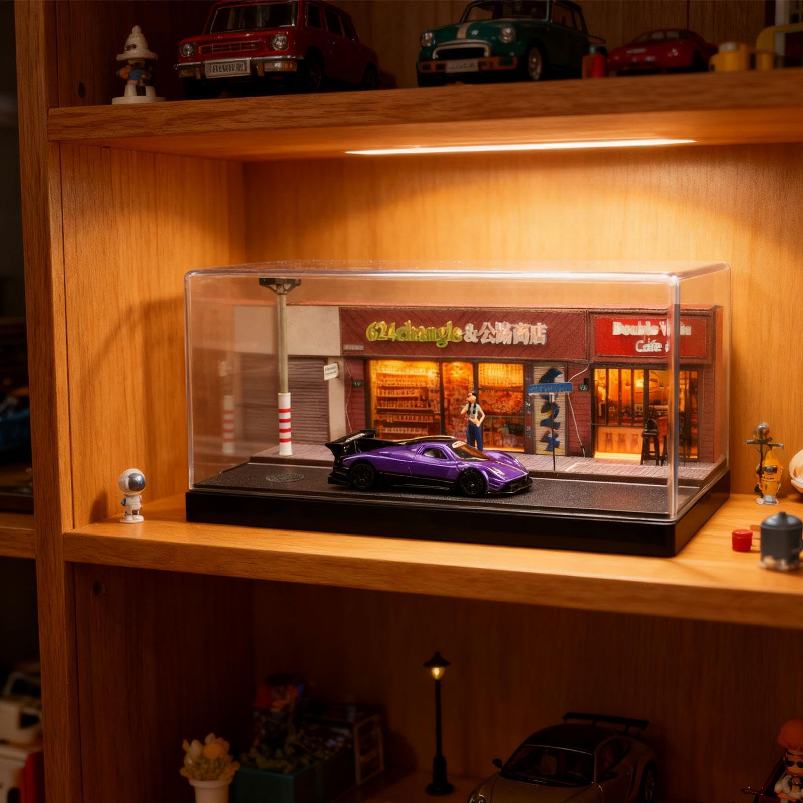 Amazon.co.jp: Generic 寝室用1/64スケールスーパーマーケットの窓