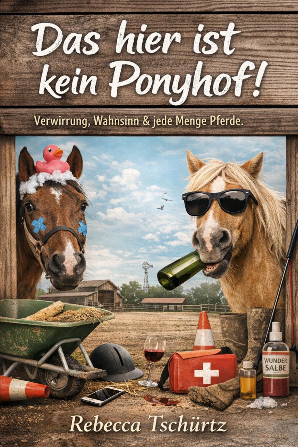 Das hier ist kein Ponyhof: Ich fahr nur kurz zum Stall…