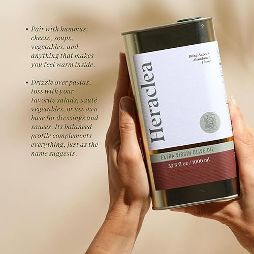 Miniatura 6 de Heraclea - Todo Aceite - Aceite de Oliva Extra Virgen - Aceite de Oliva Orgánico - Extra Virgen - Prensado en Frío - Aceite de Oliva Virgen Extra