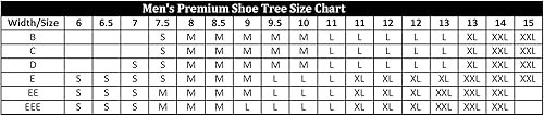 Miniatura 2 de Household Essentials 77402-1 CedarFresh - Árbol de zapatos de madera de cedro rojo de alta calidad para hombre, talla L de EE. UU.)mediano (U), beige