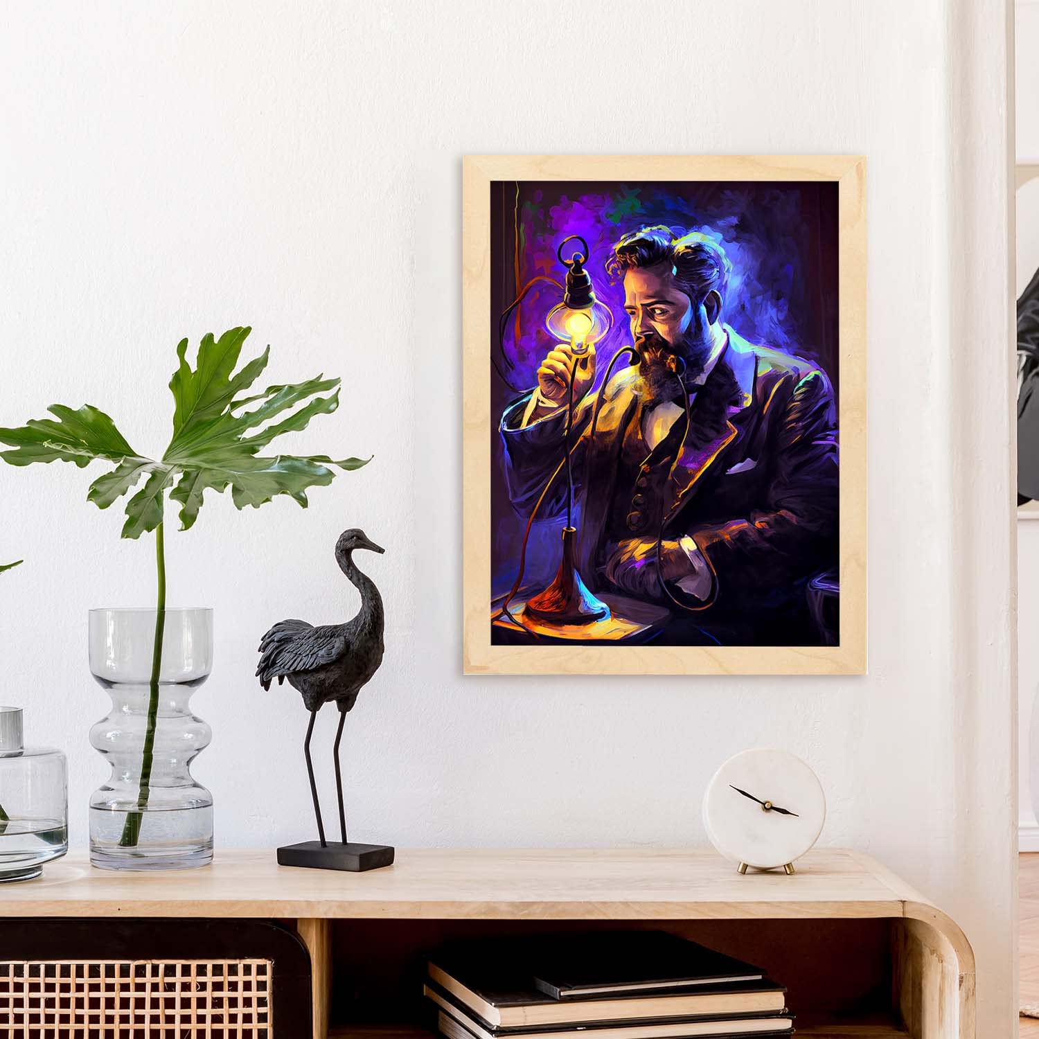 Nacnic Alexander Graham Bell Affiche en style Portrait en Couleur. Illustrations de dessins anims d'inventeurs et de crateurs clbres. Design ... Nacnic Alexander Graham Bell Affiche en style Portrait en Couleur. Illustrations de dessins anims d'inventeurs et de crateurs clbres. Design ...