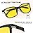 hunsquer Night Vision Blue Light Glasses for Woman Blue Light Blocking Glasses Men Computer Gaming Blue Screen Glasses