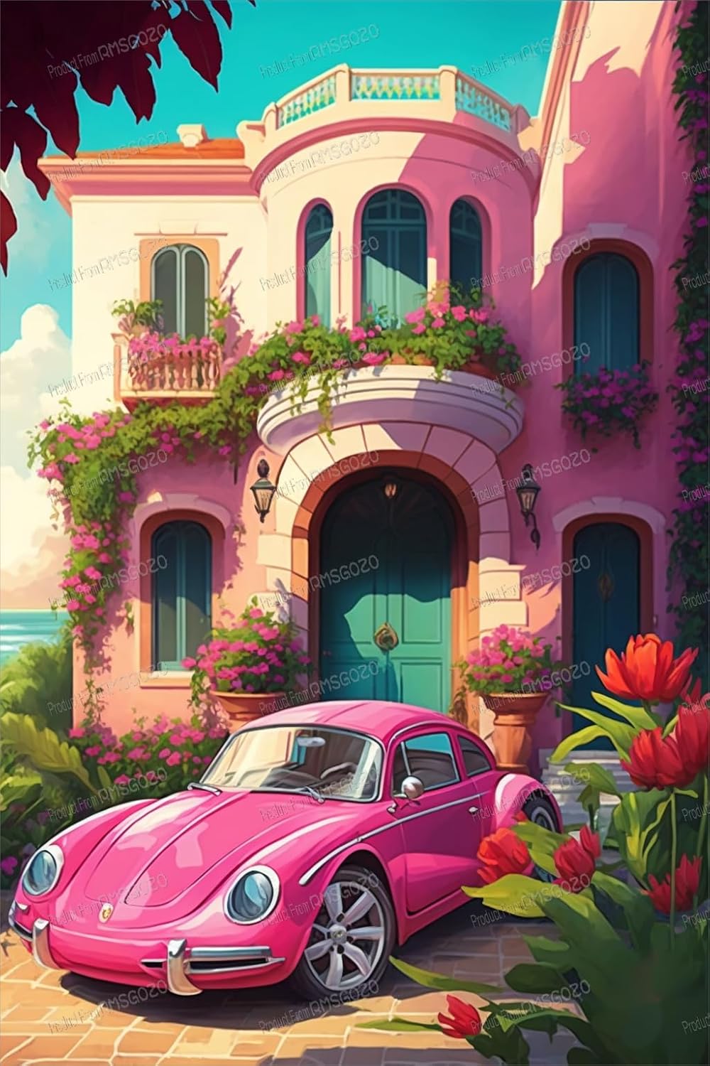 Succulent & Cute Raccoon 1000 Pieces Puzzles - Educational Games Home Decor Animal Puzzle, Each Piece is Unique, Best Gifts for Family