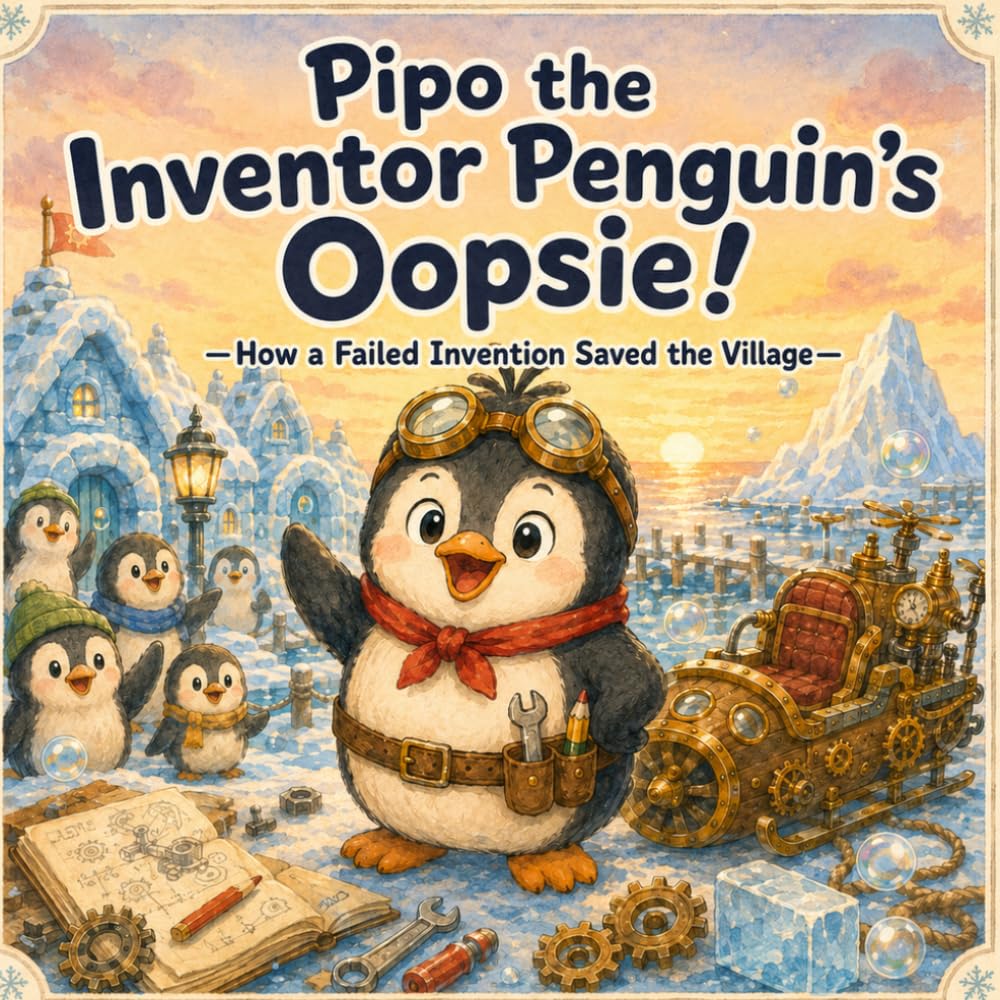 Pipo yjr Inventor Penguin's Oopsie!: How Failed Invention Saved the Village