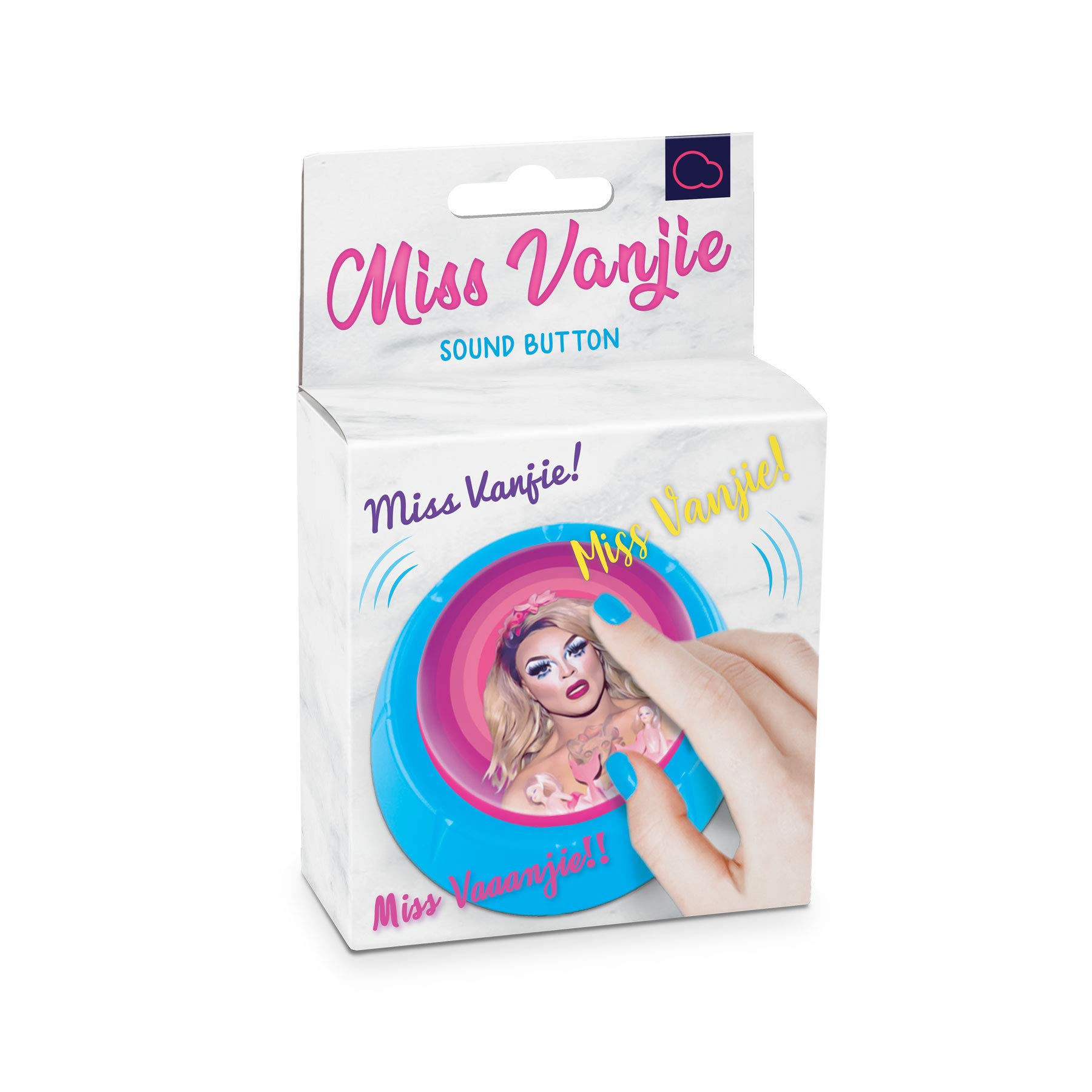 Sponsored Ad – Miss Vanjie Sound Button - Celebrity Catchphrase Desktop Sound Machine - Funny Repeatable 7-Second Sound Bite Gadget - Press The Button & Hear The Sound
