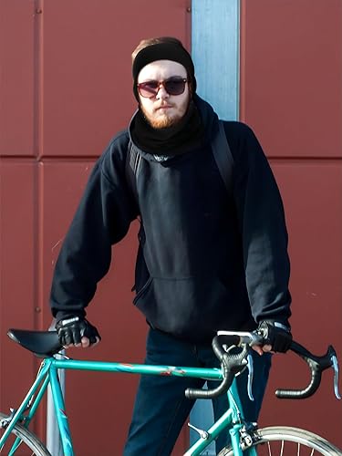 Miniatura 5 de SATINIOR 6 Pieces Ear Warmer Headband Warmer Face Mask Fleece Neck Gaiter Touch Screen Winter Knit Gloves for Men and Women