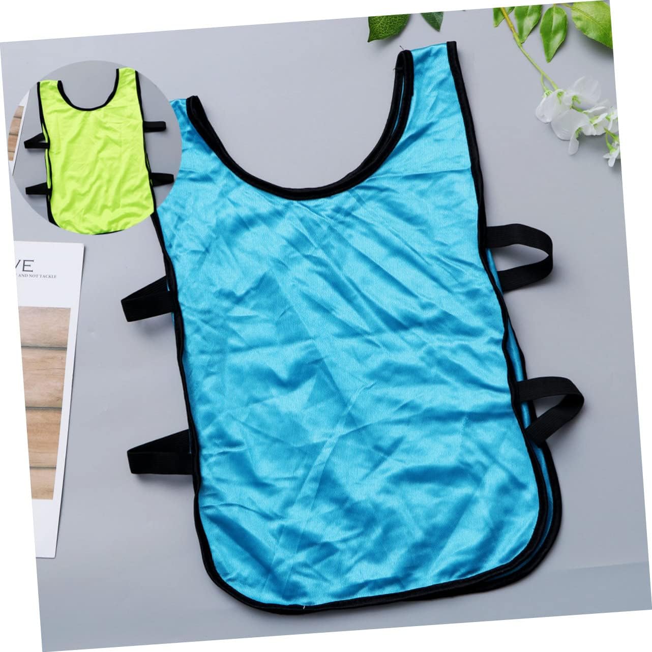 12pcs Material Vest Boys and Girls Summer Clothing Basketball Training Vest Youth Sports Equipment