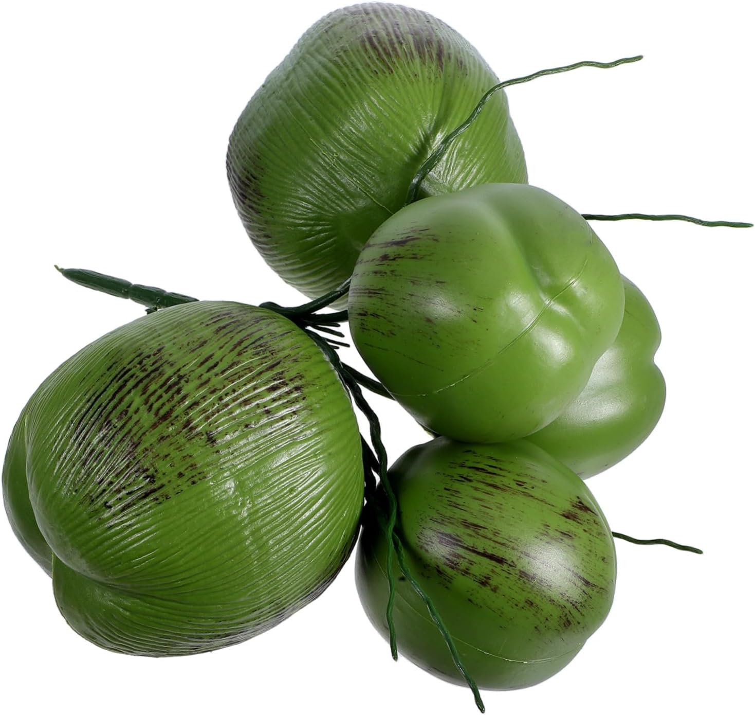 ABOOFAN Realistic Artificial Coconuts for Party Decorations Lifelike Tropical Centerpiece for Themed Events Easy to Arrange and Transport