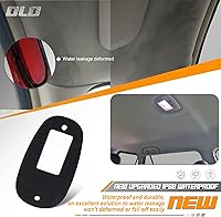 Vista 3 de HERCOO Junta de sello de luz de techo y de gálibo de cabina Compatible con Ram 1500 2500 3500 4500 5500 camionetas 2003 a 2018, adhesivo de un solo