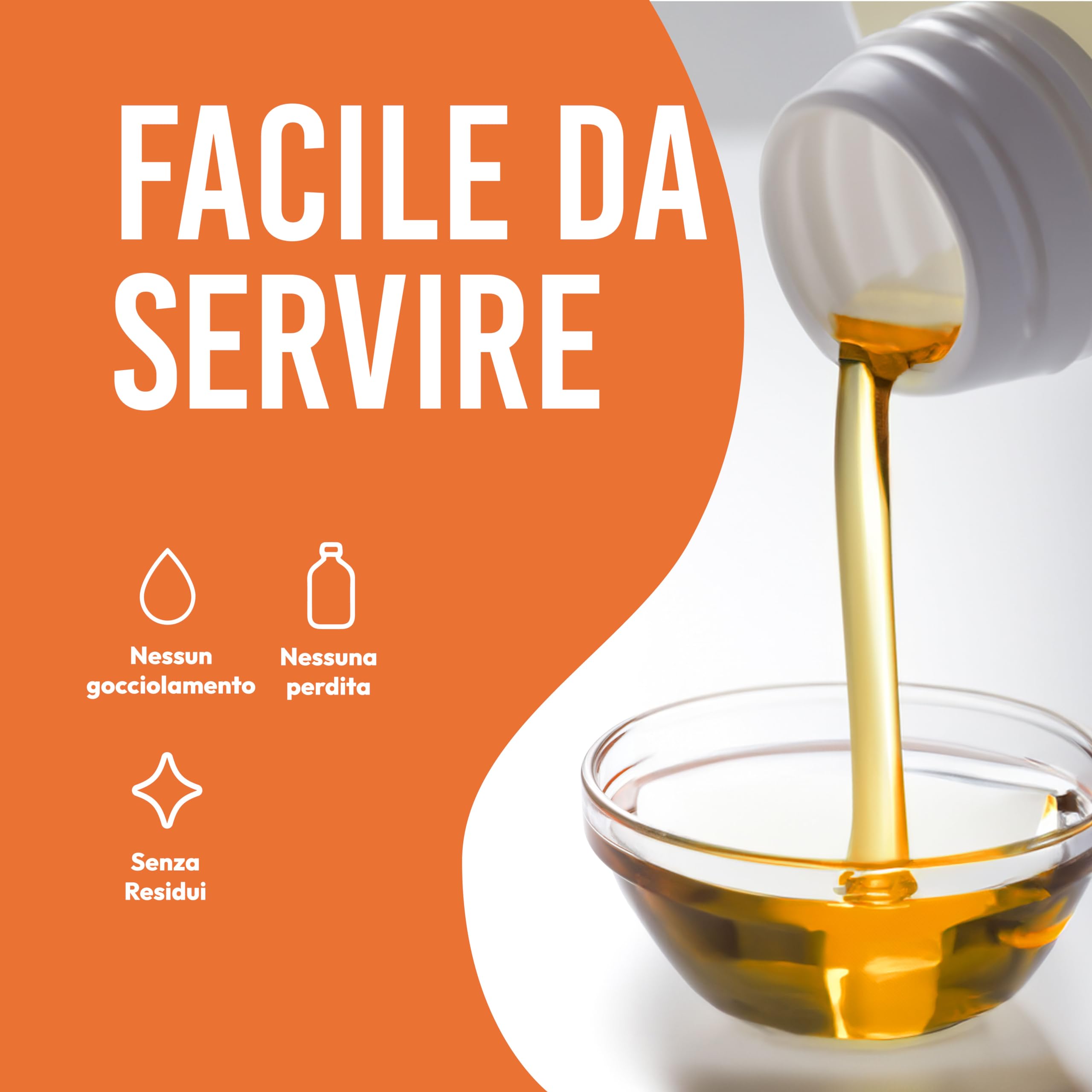 Petsly® Olio di Salmone per Cani e Gatti -1L- Norvegese 100% Selvatico - Ricco di Omega 3, 6, 9, Vitamina E - Pelo Lucente, Pelle Sana, Articolazioni Forti, Sistema Immunitario - Flacone a Pompa