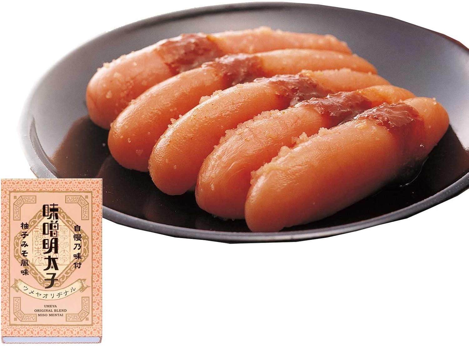 うめ屋 明太子 味噌明太子 300g めんたいこ【モンドセレクション20年連続金賞】福岡直送 博多 母の日 お歳暮 ギフト 贈り物 お土産