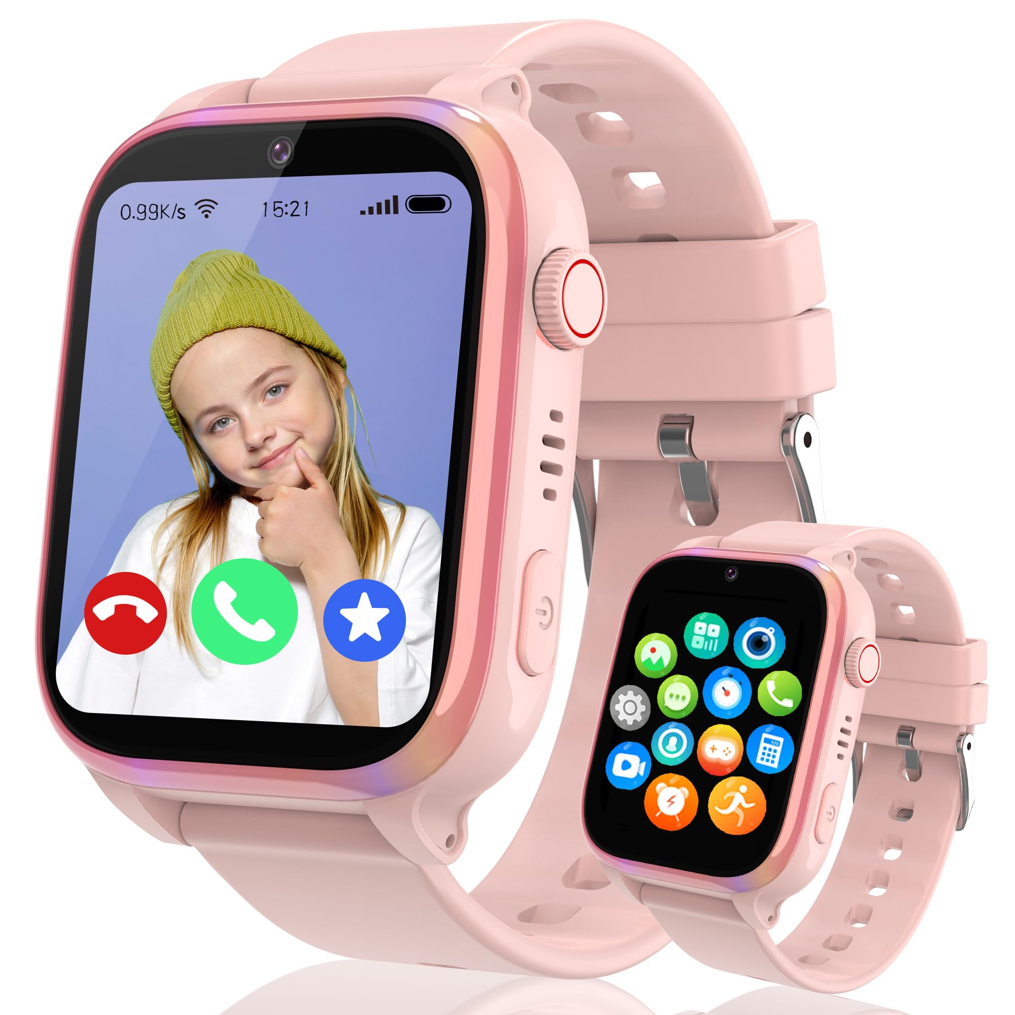 4G Smartwatch Niño con Localización en Tiempo Real y Modo Escolar WiFi