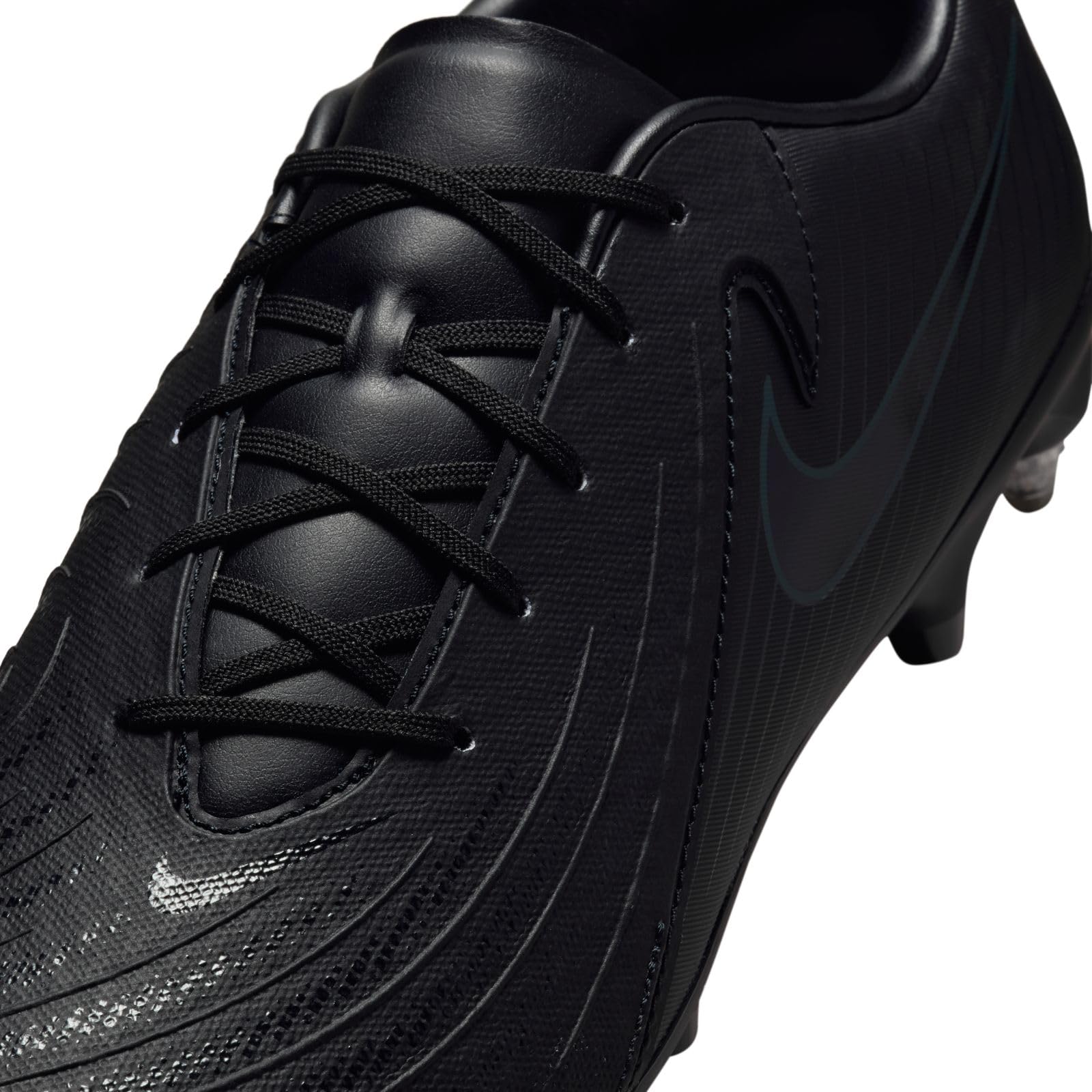 Nike Phantom GX 2 Academy Trampki uniseks-dorosły, czarne/czarne, głębokie, 42,5 EU, Black Black Deep Jungle, 42.5 EU