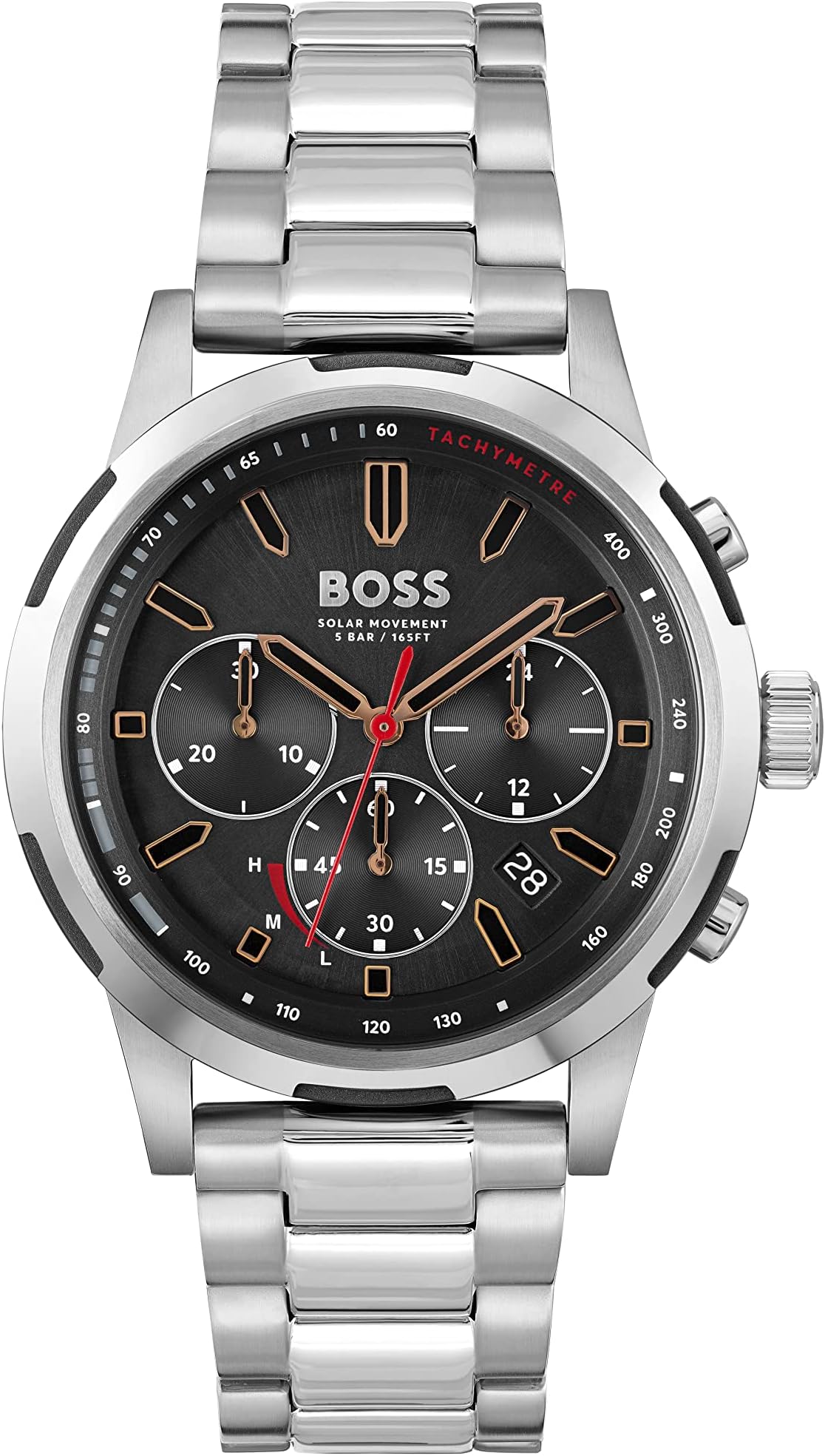 BOSS Solgrade Analog Black Dial Men's Watch-1514032