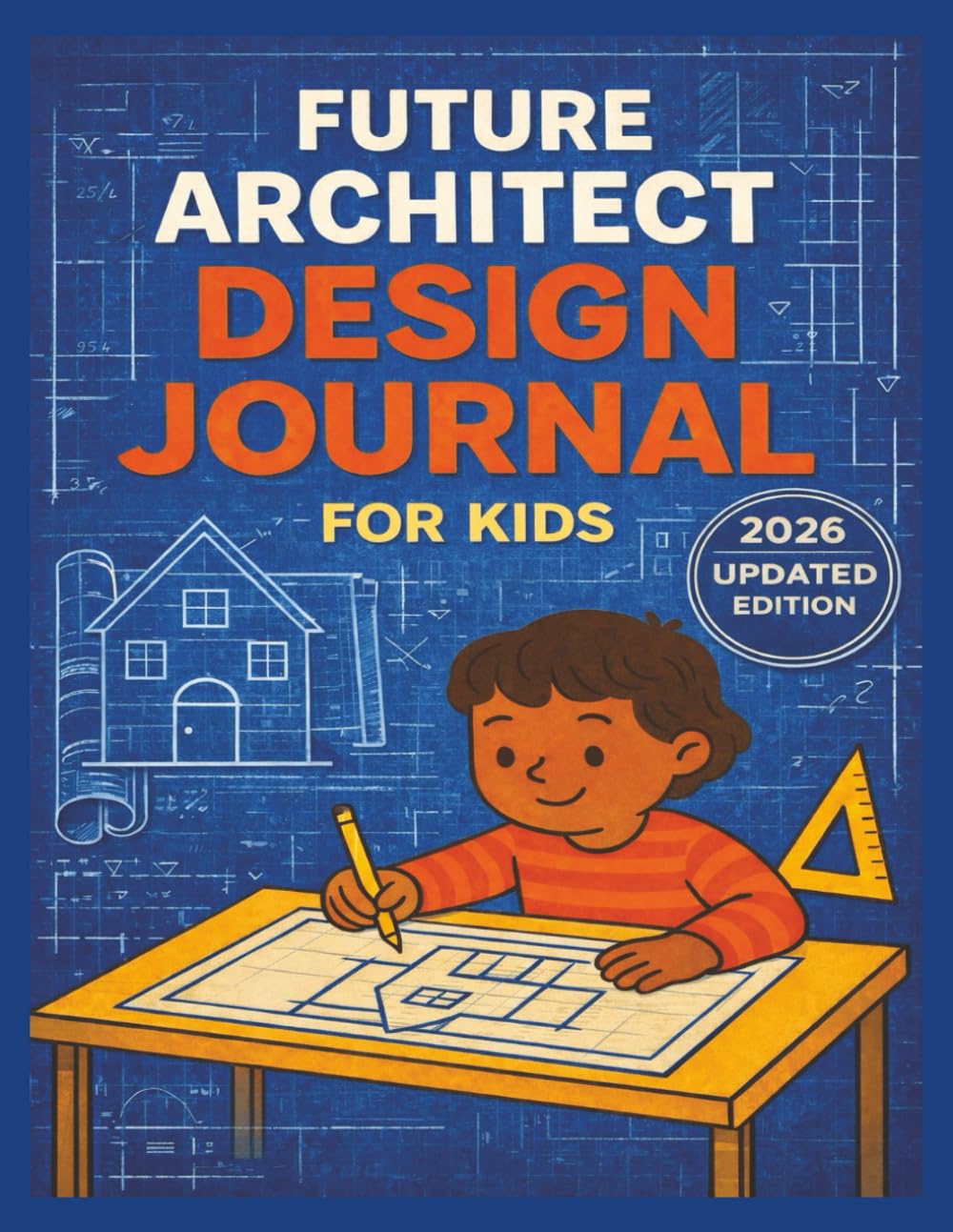 Future Architect's Design Journal For Kids: Creative Workbook with Drawing Prompts, Building Plans, and Design Challenges