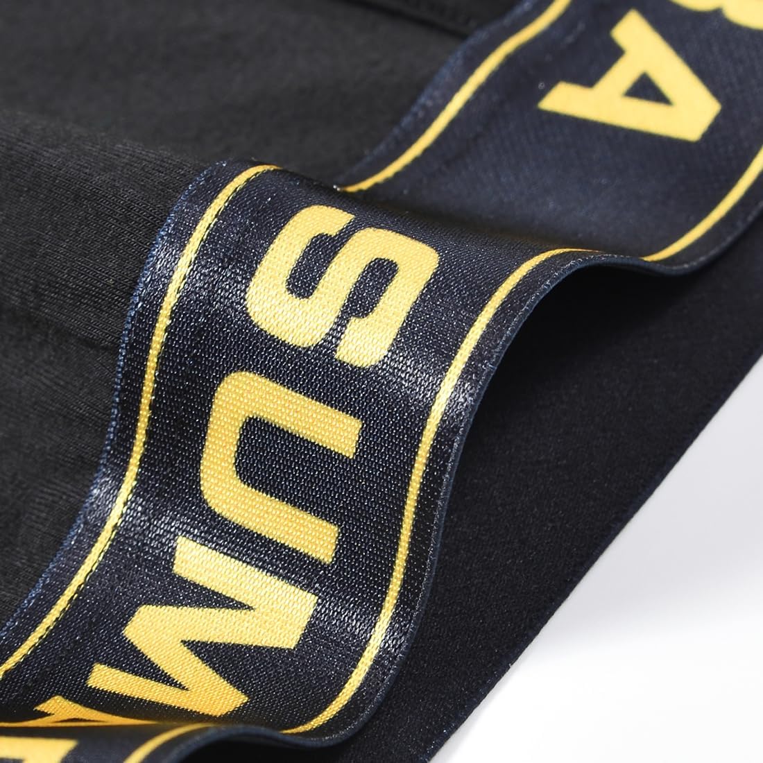 Long Leg Men Underwear Boxer Briefs Fly with Pouch No Ride Up Underpants for Men